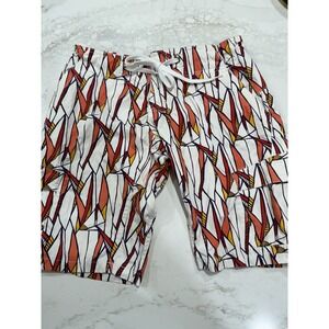 Gramicci Artisian Wash Geometric Print Cargo Swim Shorts Men's 28